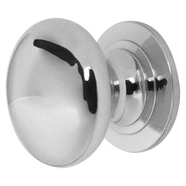 Jedo - Jedo Traditional Cupboard Knobs 38mm - Polished Chrome - JV47CPC - Choice Handles