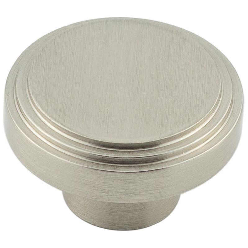 Hoxton - Cropley Cupboard Knobs 40mm - Satin Nickel - HOX1040SN - Choice Handles