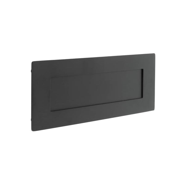 Frelan - Stainless Steel Letterplates 330x100mm - Matt Black - JMB3009 - Choice Handles