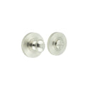 Burlington - Turns & Releases Inner 1 Knurled Rose - Satin Nickel - BUR-80SN-55SN - Choice Handles