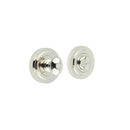 Burlington - Turns & Releases Inner 1 Stepped Rose - Polished Nickel - BUR-80PN-52PN - Choice Handles
