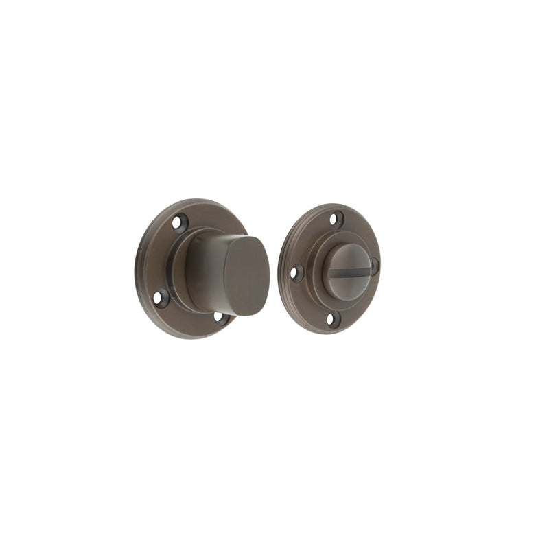 Burlington - Turns & Releases Inner 3 (without Rose) - Dark Bronze - BUR81DB - Choice Handles