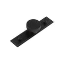 Hoxton - Wenlock Cupboard Knobs 40mm Stepped Backplate - Matt Black - HOX-140MB-6090MB - Choice Handles