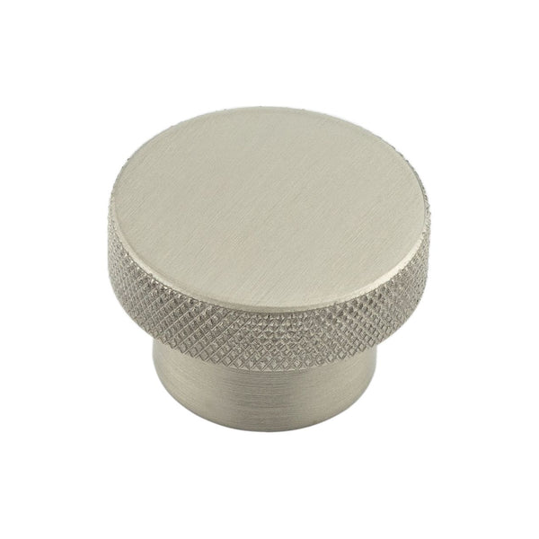 Hoxton - Wenlock Cupboard Knobs 40mm - Satin Nickel - HOX140SN - Choice Handles
