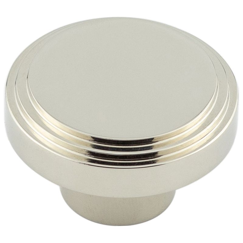 Hoxton - Cropley Cupboard Knobs 40mm - Polished Nickel - HOX1040PN - Choice Handles