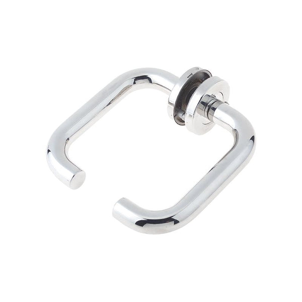 Frelan - Venus 19mm Door Handle on Rose Grade 304 - Polished Stainless Steel - JPS134 - Choice Handles