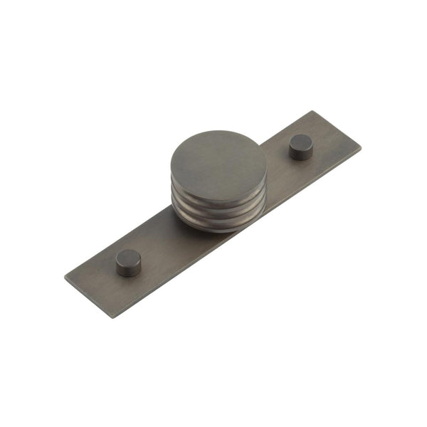 Hoxton - Sturt Cupboard Knobs 40mm Plain - Dark Bronze - HOX-440DB-5090DB - Choice Handles