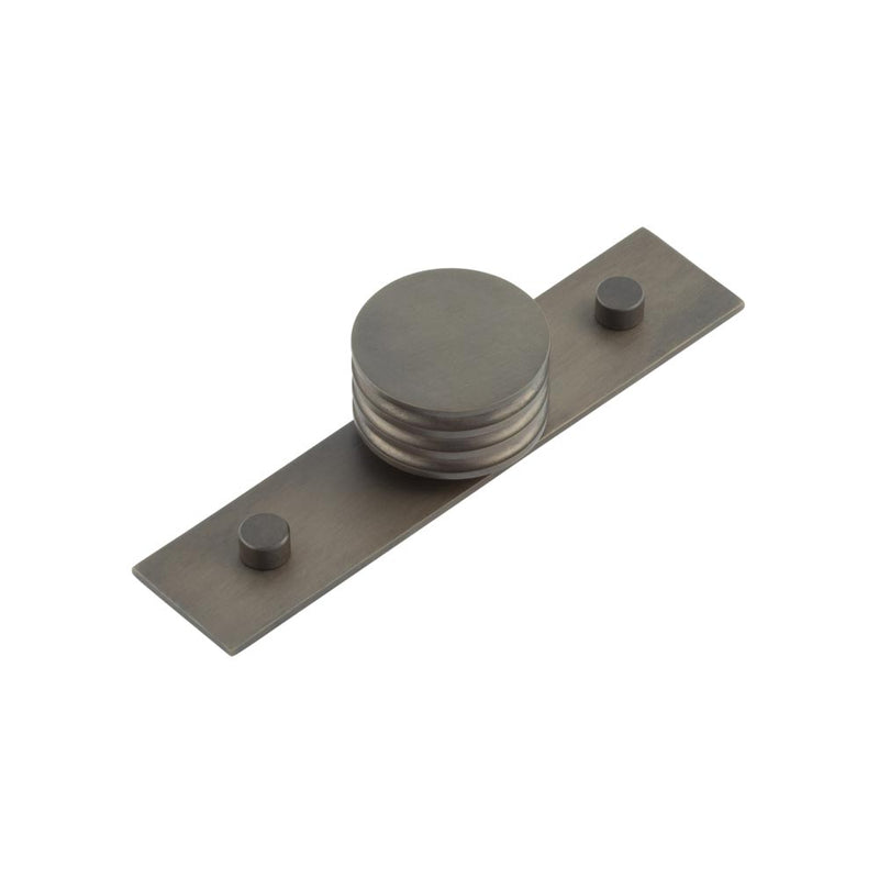 Hoxton - Sturt Cupboard Knobs 40mm Plain - Dark Bronze - HOX-440DB-5090DB - Choice Handles