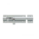 Jedo - Heavy Straight Barrel Bolts 102x38mm - Satin Chrome - J1001SC-4 - Choice Handles