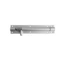 Frelan - Straight Aluminium Barrel Bolt  100mm X 25mm - Satin Anodised Aluminium - J1001SE - Choice Handles