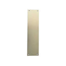 Frelan - Plain Fingerplate 305mm x 75mm - Satin Anodised Aluminium - J1409 - Choice Handles