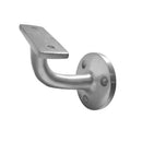 Frelan - Light Duty Handrail Brackets 64mm - Satin Anodised Aluminium - J1413A - Choice Handles