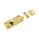 Frelan - Bathroom Door Bolt 65mm x 25mm - Polished Brass - J141PB - Choice Handles