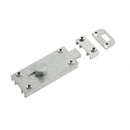 Frelan - Bathroom Door Bolt 65mm x 25mm - Satin Chrome - J141SC - Choice Handles