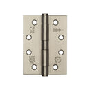 Frelan - Button Tip Hinge Grade 7 (102x76x2.5mm)  - Satin Nickel - J451BT-SN - (Pair) - Choice Handles