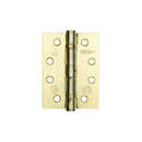 Frelan -  Ball Bearing Hinges 102 X 76 X 3mm Grade 11 Fire Rated Stainless Steel  - Electro Brass - J8500EB(Pair) - Choice Handles