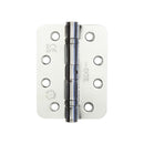 Jedo Grade 11 Radiused Steel Ball Bearing Hinges 102x76mm Polished Chrome - J8500RPC - Choice Handles