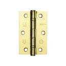 Frelan - Steel Ball Bearing Hinge 58x89x2mm - Electro Brass - J8501EB - Choice Handles