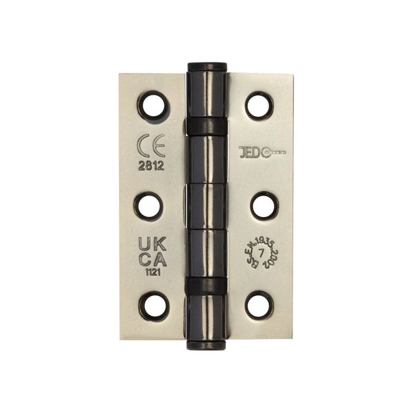 76x50x2mm BN Steel ball bearing hinge Grade 7 - J8502BN - Choice Handles