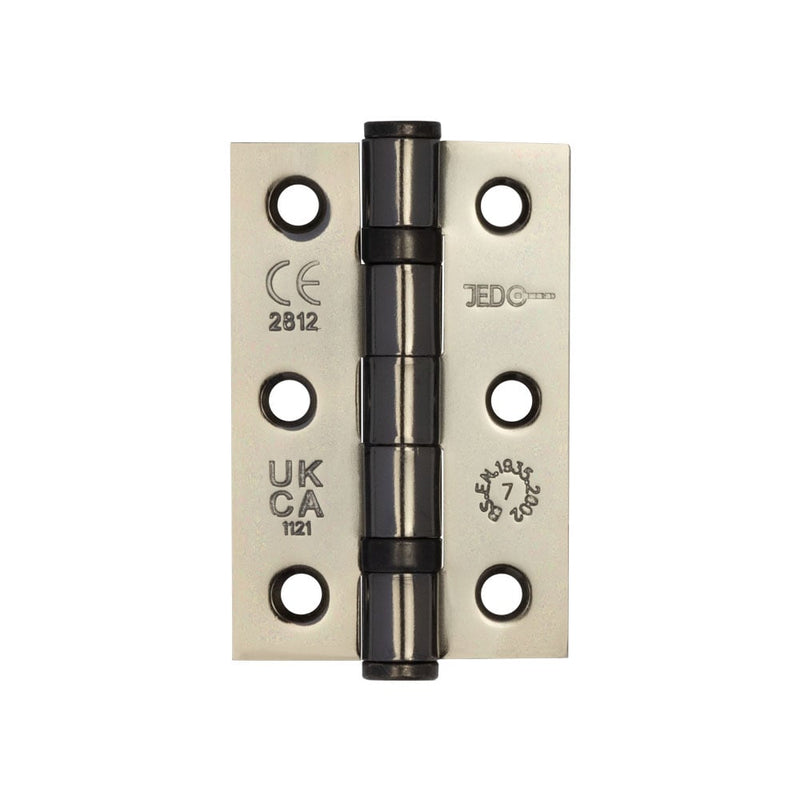 76x50x2mm BN Steel ball bearing hinge Grade 7 - J8502BN - Choice Handles