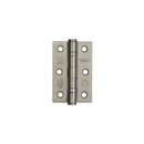 Frelan -  Steel Ball Bearing Hinge 3inch 76x50x2mm - Gun Metal - J8502GM - (Pair) - Choice Handles