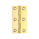 Frelan - Plain Butt Hinges 76x42x1.5mm - Polished Brass - J8996 - Choice Handles
