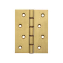 Double Phosphor Bronze Washered Hinges 102x76x3mm Satin Brass - J9019SB - Choice Handles