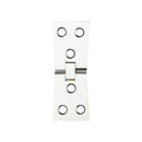 Jedo - Counter Flap Hinge 99x40x1mm - Polished Chrome - J9020PC - Choice Handles