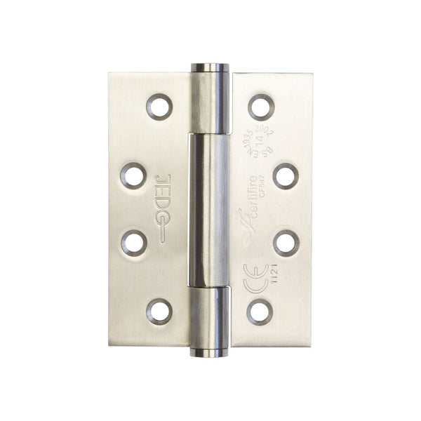 Certifire Stainless Steel Grade 14 Concealed Bearing Hinge 102x76x3mm Satin Stainless Steel - J9400SSS - Choice Handles