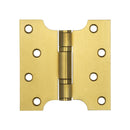 Jedo - Parliament Ball Bearing Hinge 102x102x3mm Satin Brass - J9449SB - Choice Handles