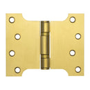 Jedo - 102x127x3mm Satin Brass Parliament Ball Bearing Hinge - J9459SB - Choice Handles