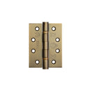 Jedo - Certifire Stainless Steel Grade 13 Ball Bearing Hinges 102x76x3mm - Antique Brass - J9500AB - Choice Handles