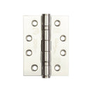 Frelan -  Ball Bearing Hinges 102 X 76 X 3mm Grade 13 Fire Rated Stainless Steel  - Polished Stainless Steel - J9500PSS (Pair) - Choice Handles