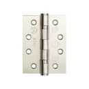 Frelan -  Ball Bearing Hinges 102 X 76 X 3mm Grade 13 Fire Rated Stainless Steel  - Satin Stainless Steel - J9500SSS (Pair) - Choice Handles