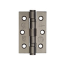 Jedo Stainless Steel Grade 7 Ball Bearing Hinges 76x50mm Dark Bronze - J9502DB - Choice Handles