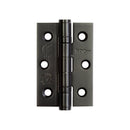 Jedo Stainless Steel Grade 7 Ball Bearing Hinges 76x50mm Black - J9502MB - Choice Handles