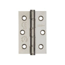 Frelan - Stainless Steel Grade 201 Washered Hinge, 76 x 50 x2mm - Polished Stainless Steel - J9504PSS - (Pair) - Choice Handles