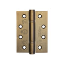 Frelan - Grade 13 Polymer Bearing Hinges 3 Knuckle 102x76x3mm - Antique Brass - J9603AB (Pair) - Choice Handles