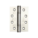 Frelan - Grade 13 Polymer Bearing Hinges 3 Knuckle 102x76x3mm - Polished Stainless Steel - J9603PSS (Pair) - Choice Handles