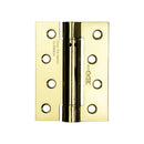 Frelan - Adjustable Fire Rated Door Closing Spring Hinge - Polished Brass - J9800EB (sold in packs of 3) - Choice Handles