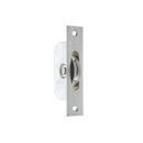 Frelan - Sash Window Axle Pulley With Brass Roller - Satin Chrome - J993BSC - Choice Handles