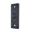 Frelan - Rectangular Bell Push 76mm x 25mm - Black Antique - JAB118 - Choice Handles