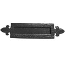 Frelan - Fleur De Lys Letter Plate 350mm x 85mm - Black Antique - JAB13 - Choice Handles
