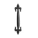 Frelan - Fleur De Lys Pull Handle 100mm - Black Antique - JAB26 - Choice Handles