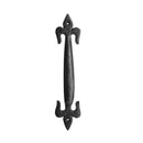 Frelan - Fleur De Lys Pull Handle 125mm - Black Antique - JAB27 - Choice Handles