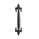 Frelan - Fleur De Lys Pull Handle 170mm - Black Antique - JAB28 - Choice Handles