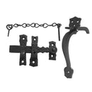 Frelan - Gate Thumb Latch 140mm - Black Antique - JAB30 - Choice Handles