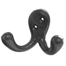 Frelan - Double Robe Hook - Black Antique - JAB79 - Choice Handles