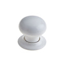 Frelan - Porcelain Mortice Door Knob  - White - JC10 - Choice Handles