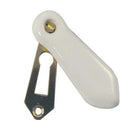 Frelan - Porcelain Covered Standard Profile Escutcheons - White - JC12 - Choice Handles